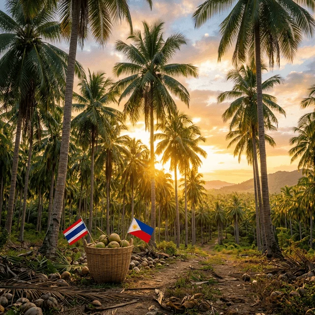 Thailand and Philippines coconut partnership